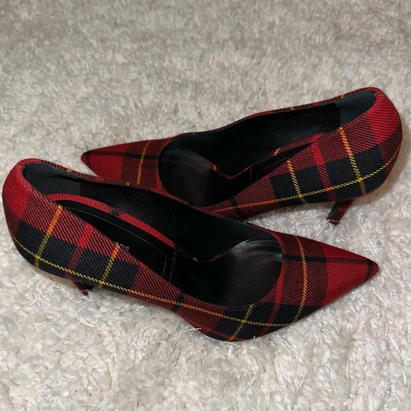 MICHAEL KORS Collection checkered High Heels - 38 (8US) - Picture 2 of 9